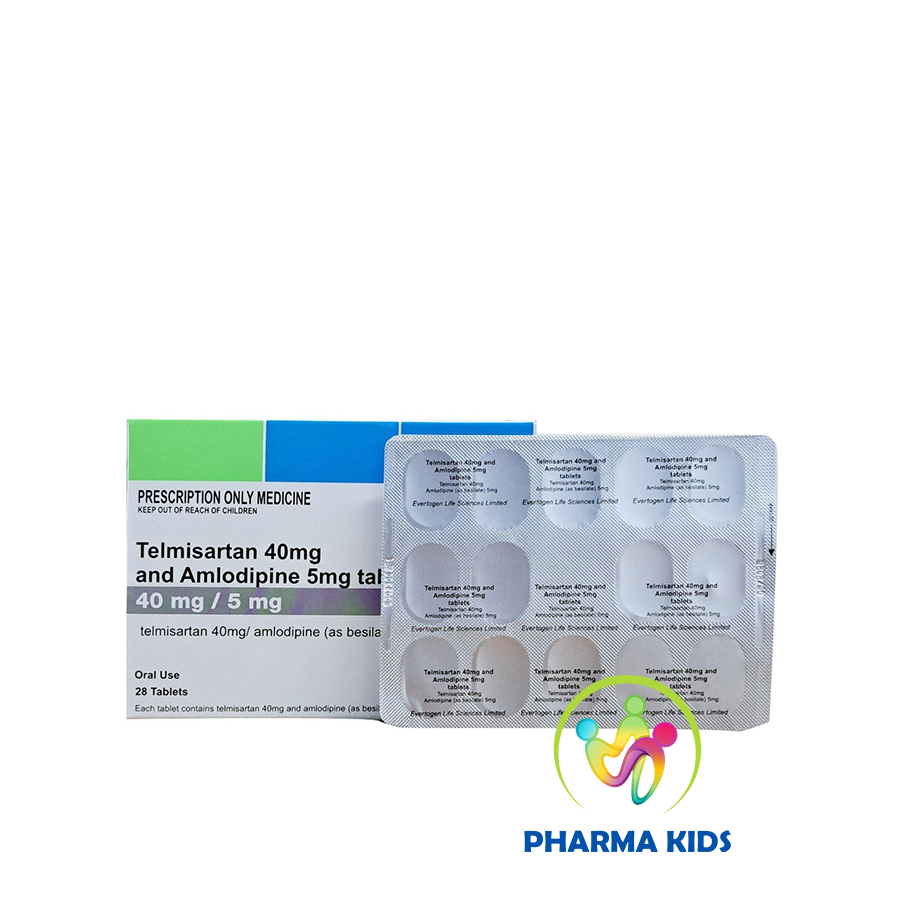 Telmisartan 40mg and Amlodipine 5mg tablets