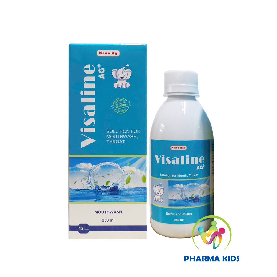 Visaline Ag+ nước súc miệng