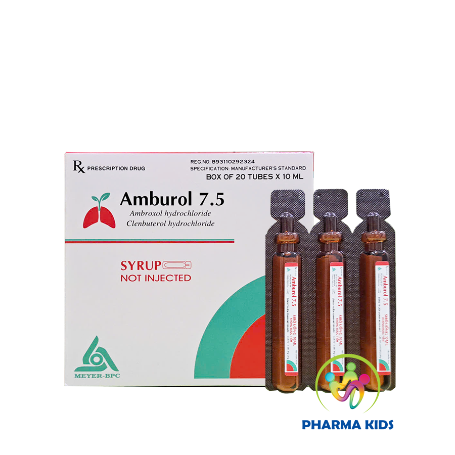 Amburol 7.5 (Hộp 20 ống 10ml)