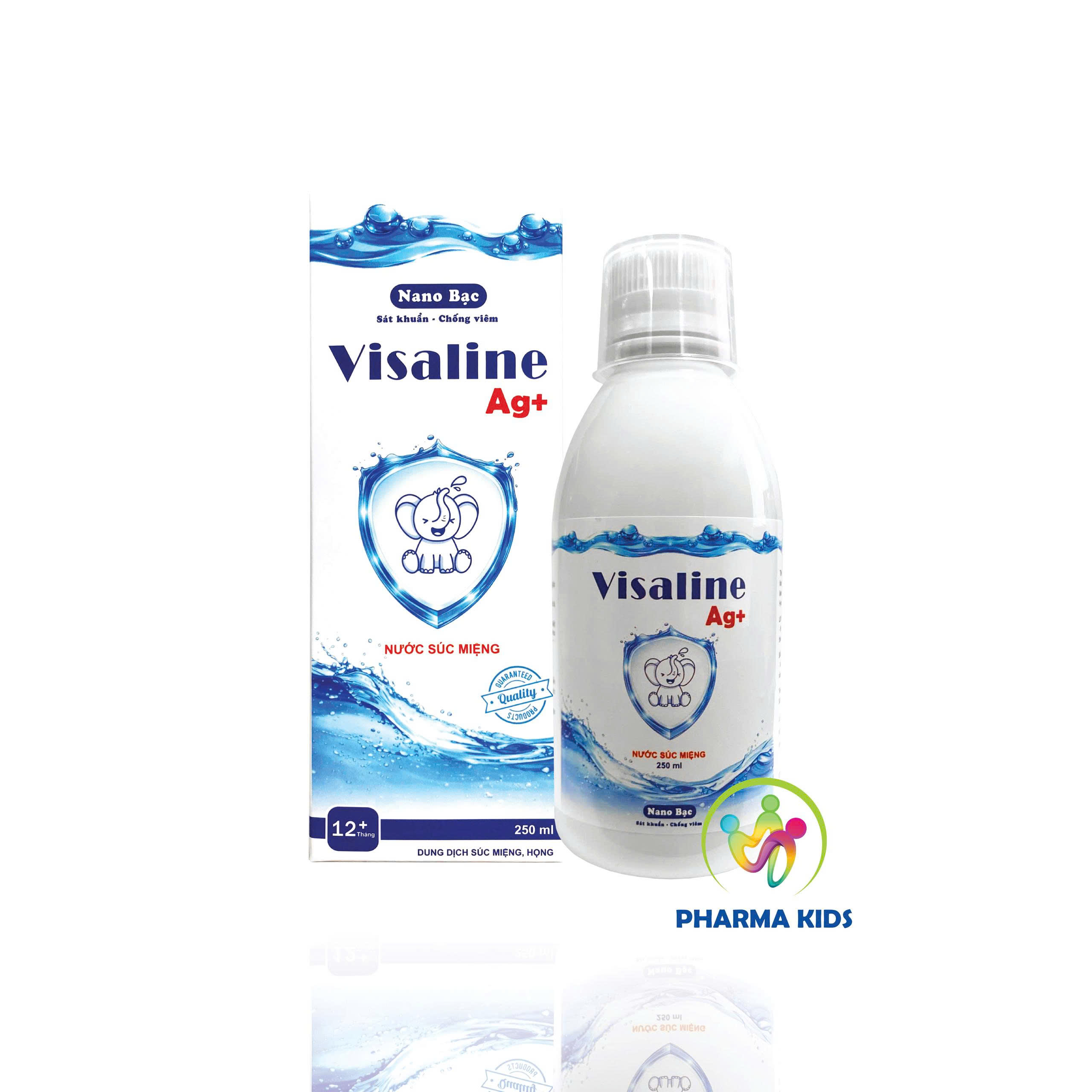 Visaline Ag+ nước súc miệng